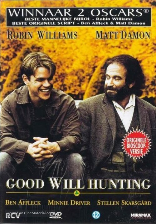 Good Will Hunting - Dutch DVD movie cover