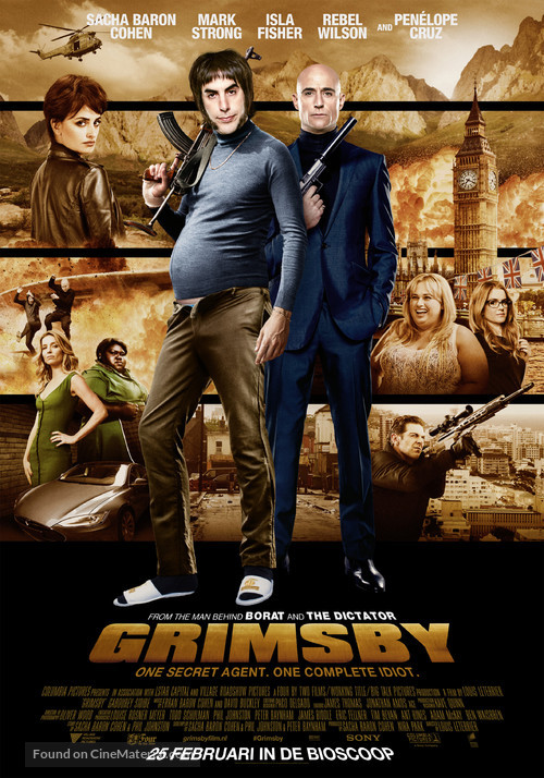 Grimsby - Dutch Movie Poster