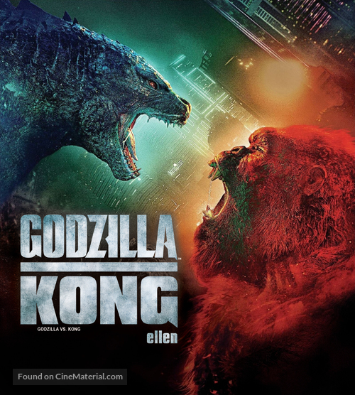 Godzilla vs. Kong - Hungarian Movie Cover