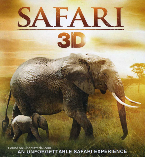 3D Safari: Africa - Blu-Ray movie cover