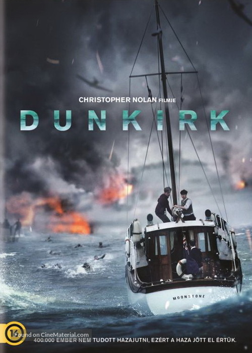 Dunkirk - Hungarian DVD movie cover