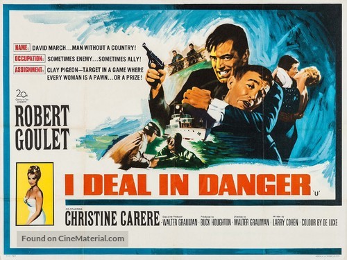 I Deal in Danger - British Movie Poster