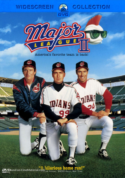 Major League 2 - DVD movie cover