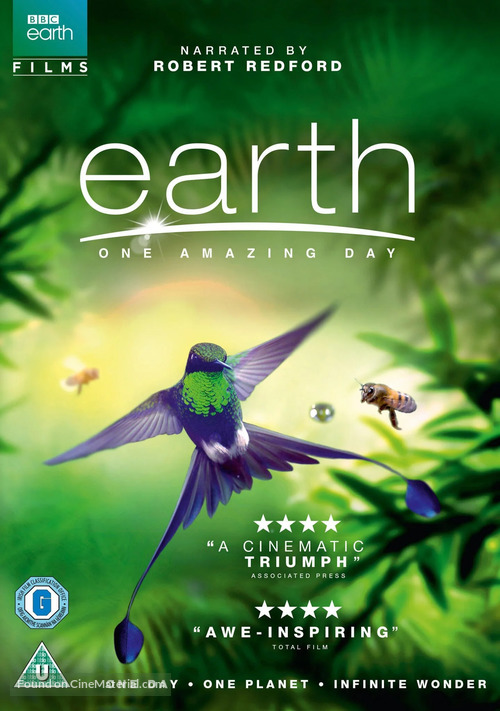 Earth: One Amazing Day - British Movie Cover