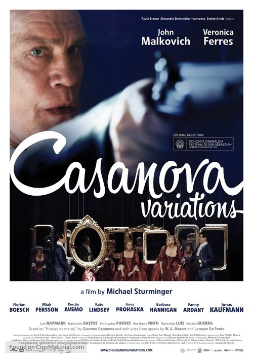 Casanova Variations - French Movie Poster