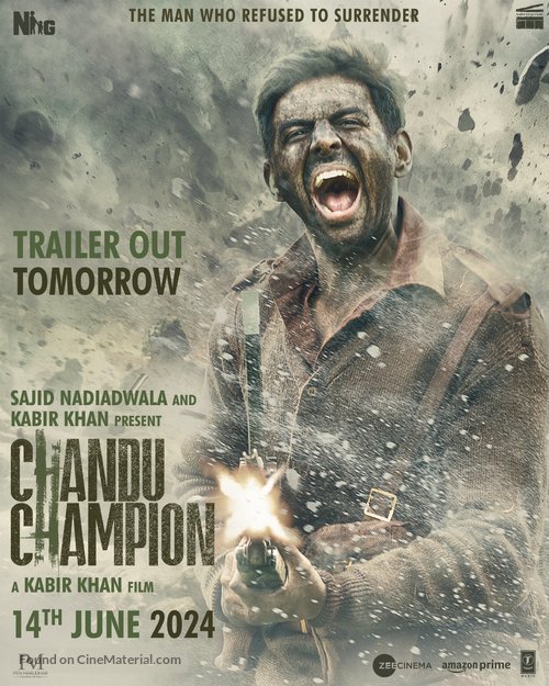 Chandu Champion - Indian Movie Poster
