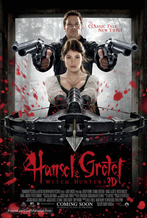 Hansel &amp; Gretel: Witch Hunters - Movie Poster