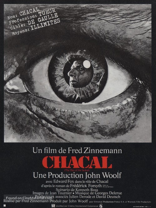 The Day of the Jackal - French Movie Poster