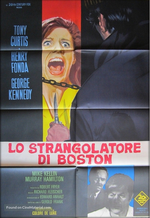 The Boston Strangler - Italian Movie Poster