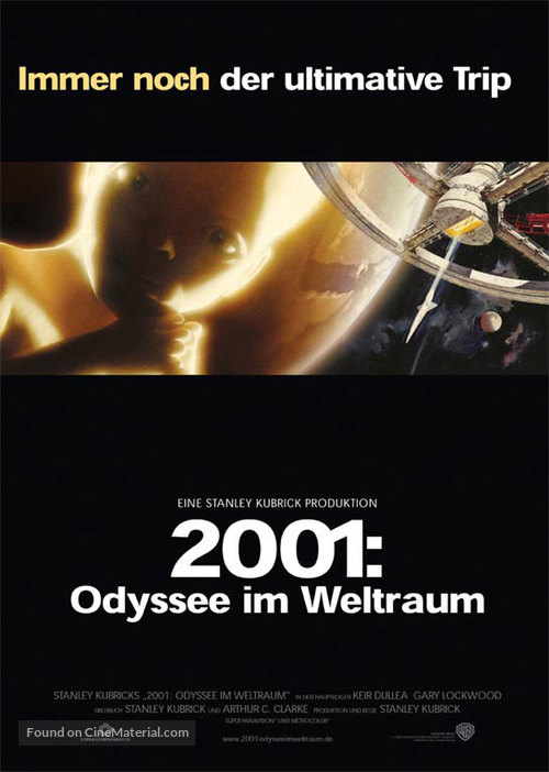 2001: A Space Odyssey - German Movie Poster