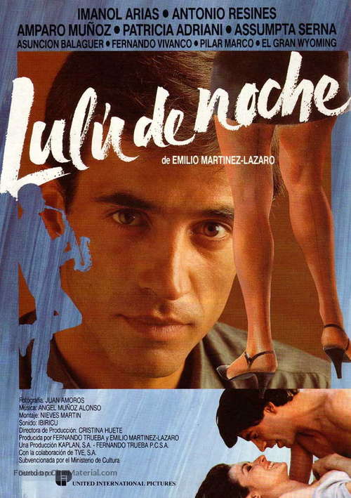 Lul&uacute; de noche - Spanish Movie Poster