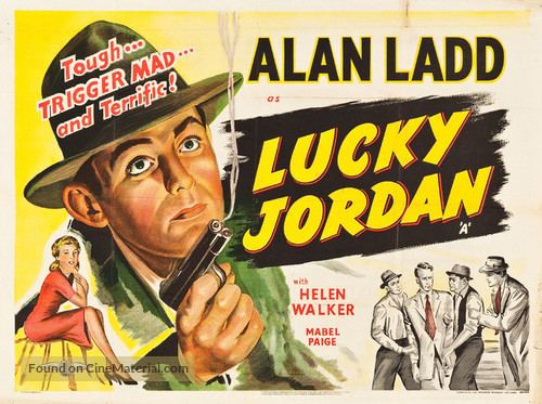 Lucky Jordan - British Movie Poster