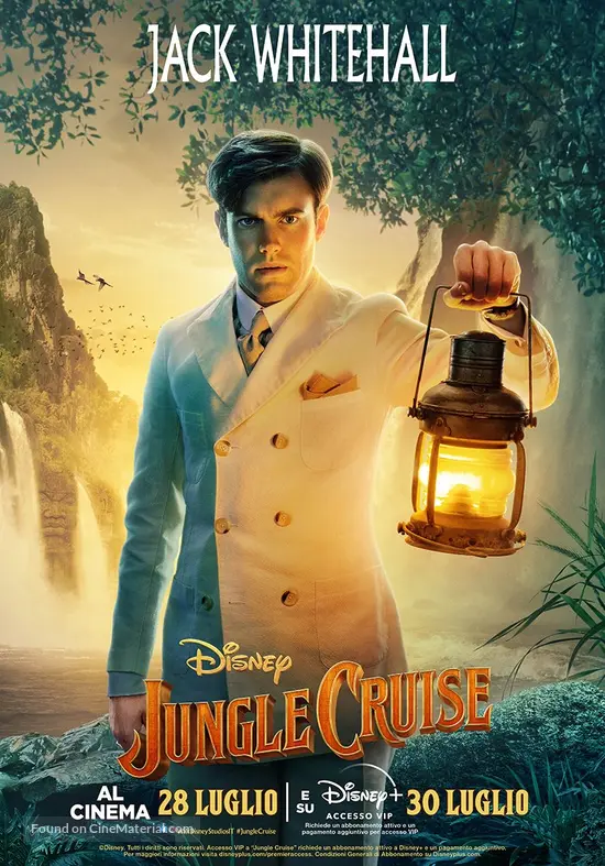 Jungle Cruise - Italian Movie Poster