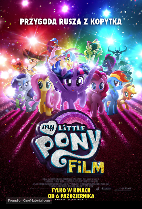 My Little Pony : The Movie - Polish Movie Poster