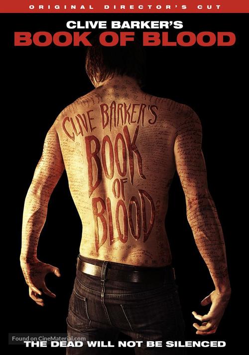 Book of Blood - DVD movie cover