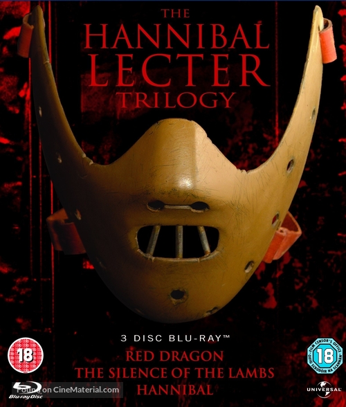 The Silence Of The Lambs - British Blu-Ray movie cover