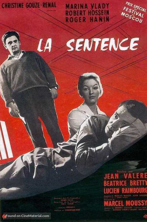 La sentence - French Movie Poster