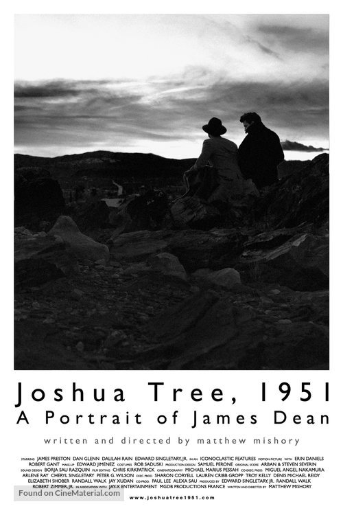 Joshua Tree, 1951: A Portrait of James Dean - Movie Poster