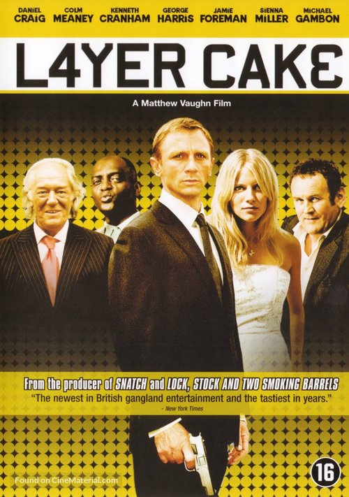 Layer Cake - Dutch DVD movie cover