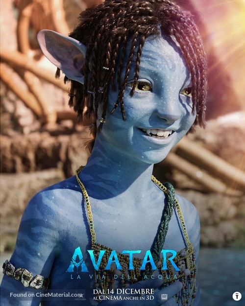 Avatar: The Way of Water - Italian Movie Poster