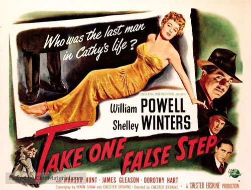 Take One False Step - Movie Poster