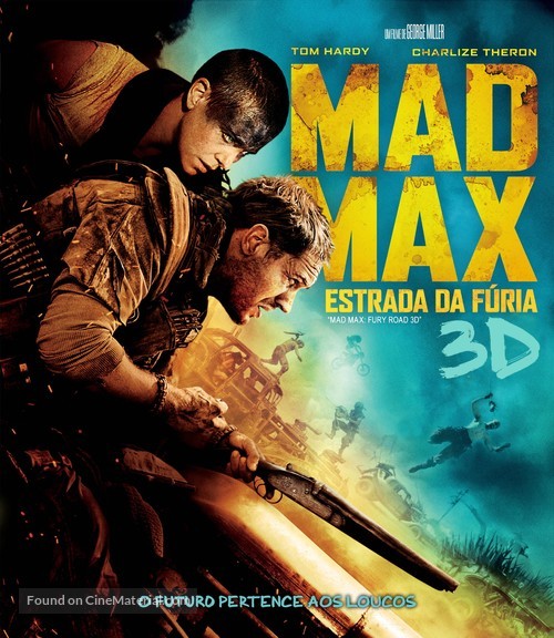 Mad Max: Fury Road - Brazilian Blu-Ray movie cover