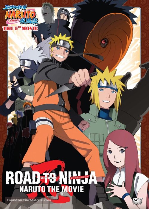 Road to Ninja: Naruto the Movie (2012) Malaysian dvd movie cover