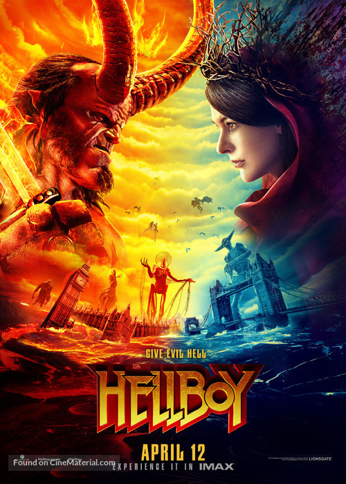 Hellboy (2019) movie poster