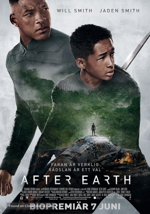 After Earth - Swedish Movie Poster