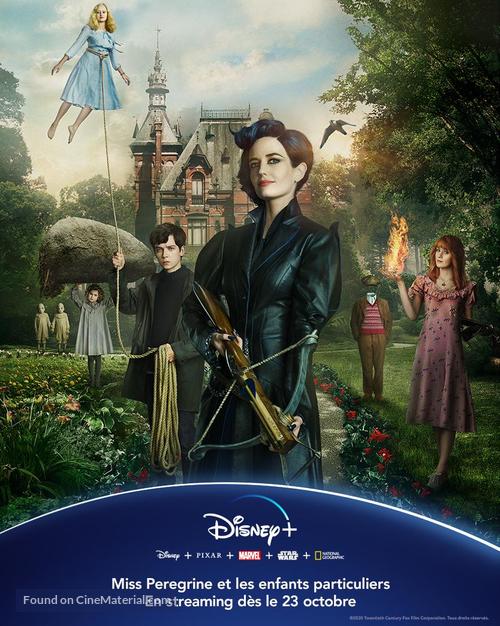 Miss Peregrine&#039;s Home for Peculiar Children - French Movie Poster