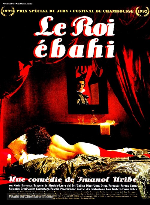 Rey pasmado, El - French Movie Poster