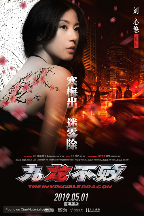 The Invincible Dragon - Chinese Movie Poster