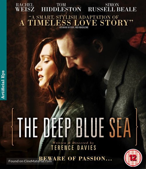 The Deep Blue Sea - British Blu-Ray movie cover