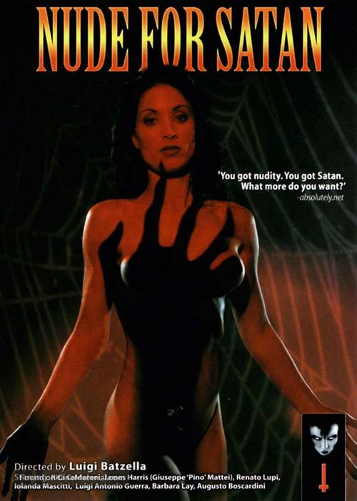 Nuda per Satana - DVD movie cover