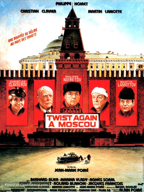Twist again &agrave; Moscou - French Movie Poster