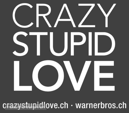 Crazy, Stupid, Love. - Swiss Logo