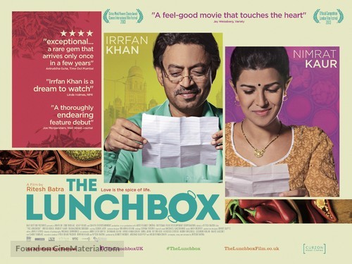 The Lunchbox - British Movie Poster