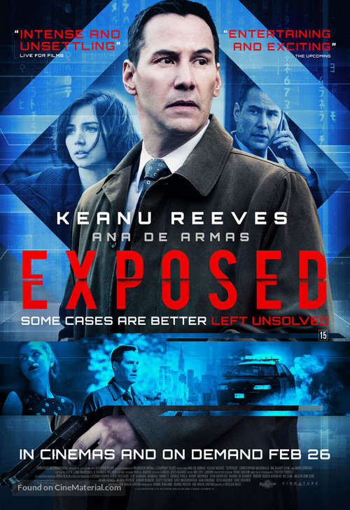 Exposed - British Movie Poster