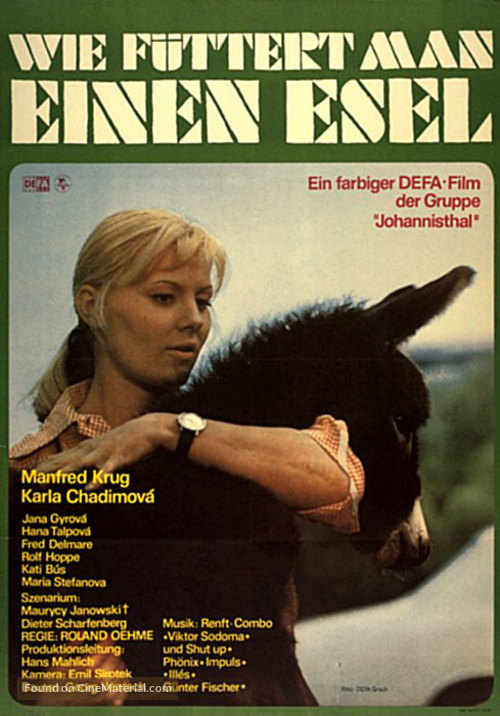 Wie f&uuml;ttert man einen Esel - German Movie Poster