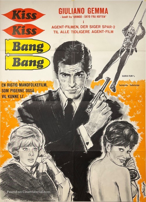 Kiss Kiss... Bang Bang - Danish Movie Poster