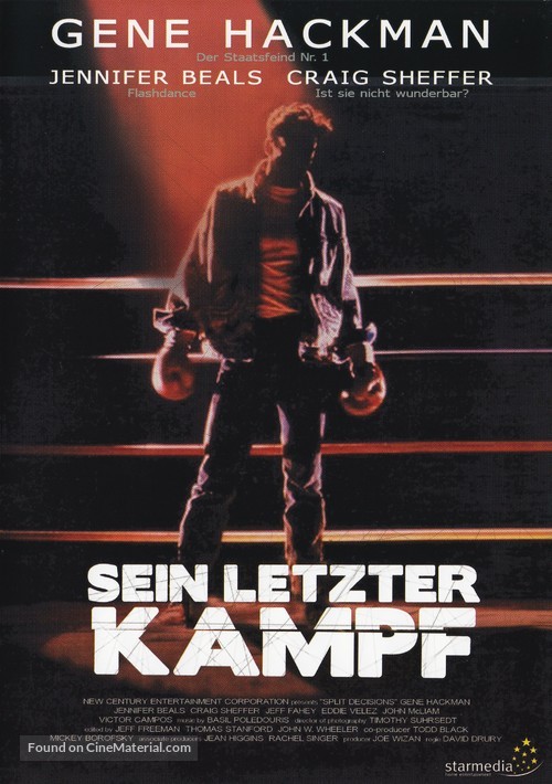 Split Decisions - German Movie Cover