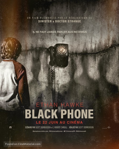 The Black Phone - French Movie Poster