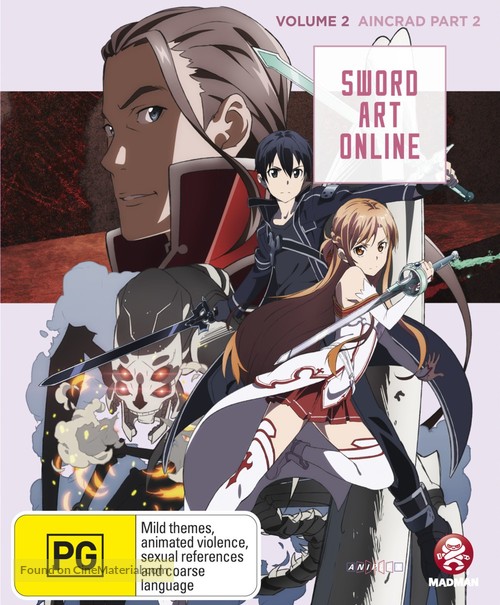 &quot;Sword Art Online&quot; - Australian Blu-Ray movie cover