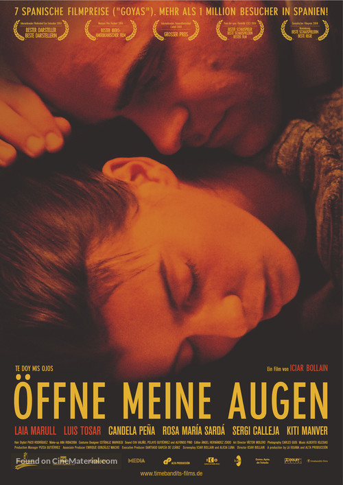 Take My Eyes - German Movie Poster