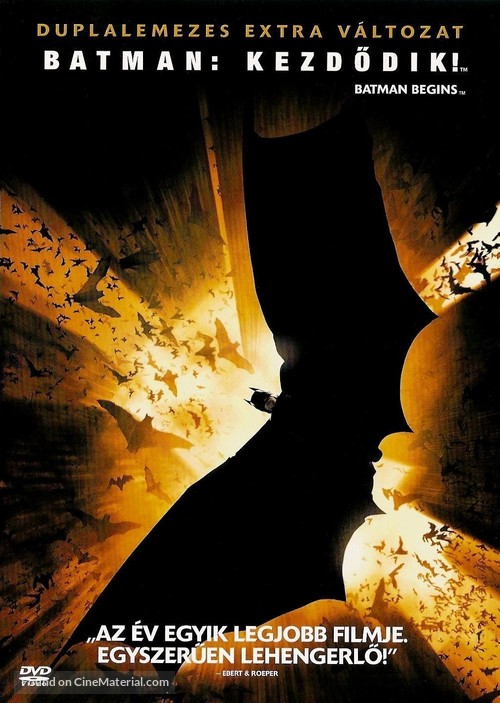 Batman Begins - Hungarian Movie Cover