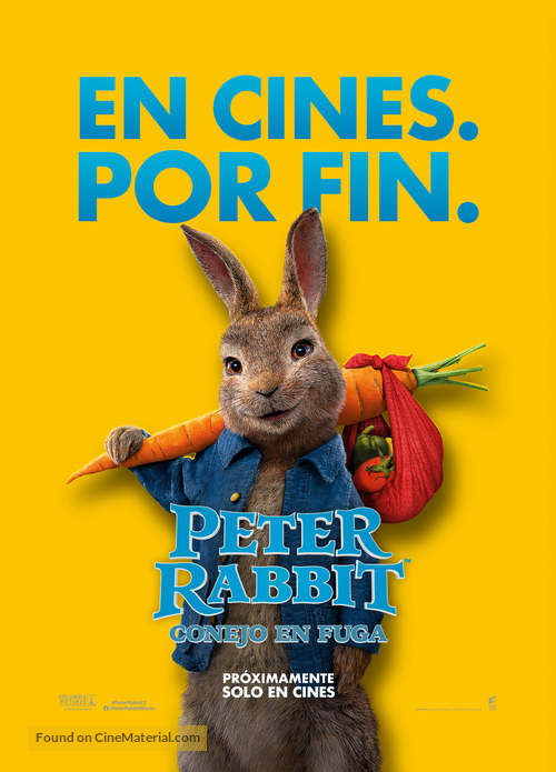 Peter Rabbit 2: The Runaway - Mexican Movie Poster