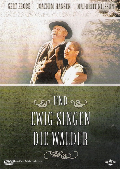 Und ewig singen die W&auml;lder - German DVD movie cover