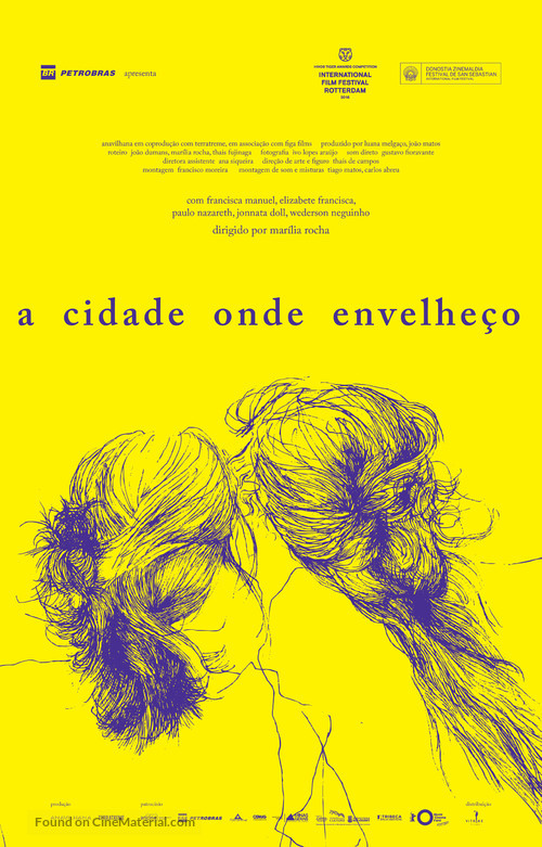 A Cidade onde Envelhe&ccedil;o - Brazilian Movie Poster