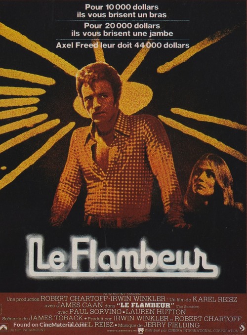 The Gambler - French Movie Poster