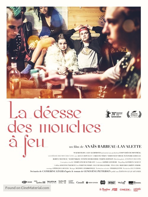 La d&eacute;esse des mouches &agrave; feu - French Movie Poster